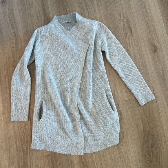 Pimkie Women’s Gray Long Cardigan Sweater Size Small - Picture 1 of 9